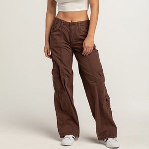brown urban outfitters BDG low rise baggy cargo pants